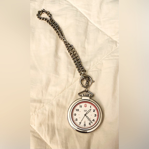 Accessories Swiss Army Pocket Watch With Chain Poshmark